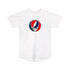 TALL - Classic Grateful Dead Stealie Unisex Long Body Urban Tee - StealieShop
