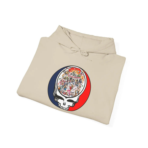 Grateful Dead - Ramones Stealie Unisex Heavy Blend Hoodie - StealieShop