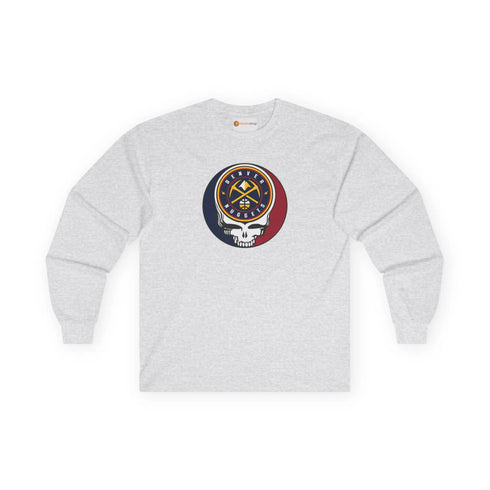 Denver Nuggets Grateful Dead Long Sleeve Tee - NBA StealieShop