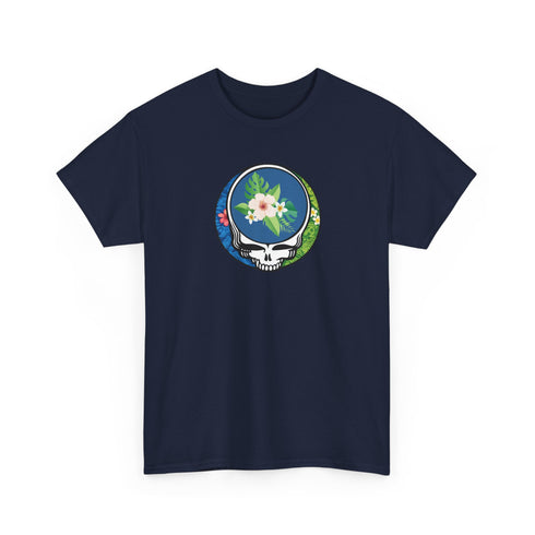 Tropical Stealie Unisex Grateful Dead T-Shirt