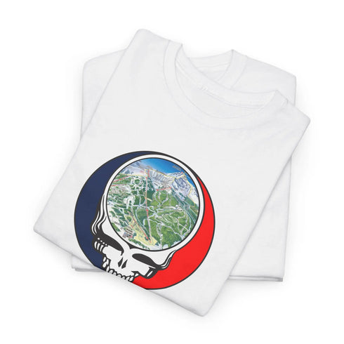 Big Sky Trail Map Stealie Grateful Dead T-Shirt
