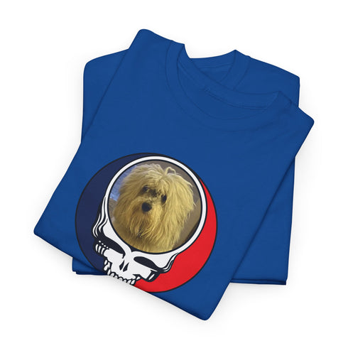 Custom Dog Stealie Unisex Grateful Dead T-Shirt (56)