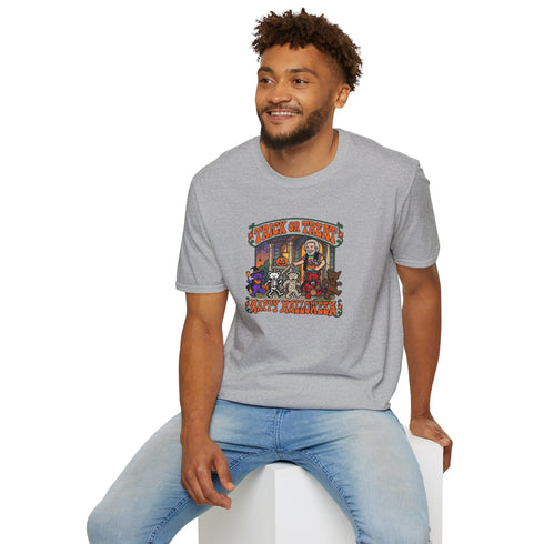 Trick-Or-Treating at Jerry's Place Halloween Stealie T-Shirt