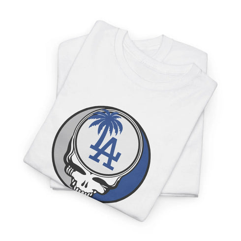 Grateful Dead - Los Angeles Dodgers Grateful Dead Steal Your Face T-Shirt - StealieShop