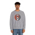 Grateful Dead - Cincinnati Bengals Grateful Dead Stealie Crewneck Sweatshirt - StealieShop