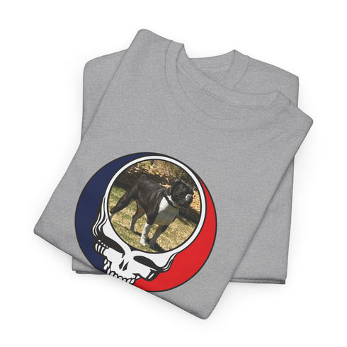Custom Dog Stealie Unisex Grateful Dead T-Shirt (121)