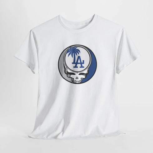 Grateful Dead - Los Angeles Dodgers Grateful Dead Steal Your Face T-Shirt - StealieShop