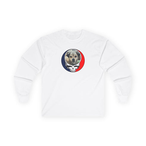 Custom Dog Stealie Grateful Dead Long Sleeve Tee (47)