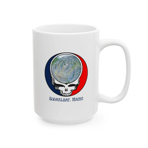 Sugarloaf Trail Map Stealie 15oz Ceramic Mug
