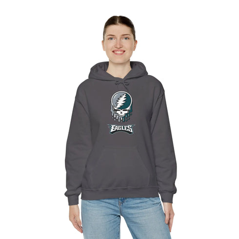 Philadelphia Eagles Grateful Dead Hoodie StealieShop