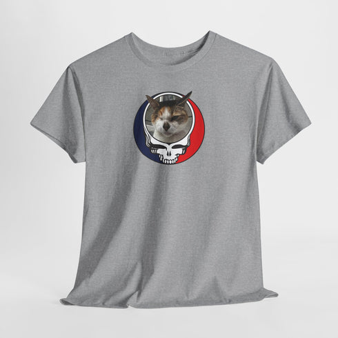 Custom Cat Stealie Unisex Grateful Dead T-Shirt (6)