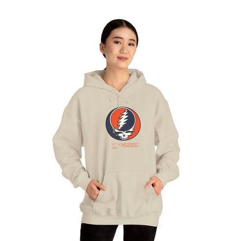 Grateful Dead - University of Virginia Stealie Unisex Heavy Blend Hoodie - StealieShop