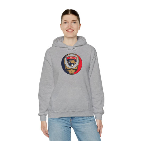 Florida Panthers Grateful Dead Unisex Heavy Blend Hoodie StealieShop