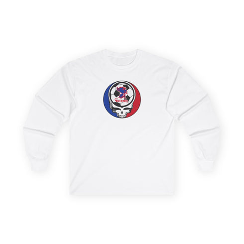 DePaul Billy Blue Stealie Grateful Dead Long Sleeve Tee