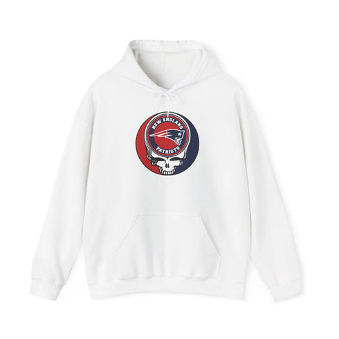 New England Patriots Original Grateful Dead Hooded Sweatshirt - NFL