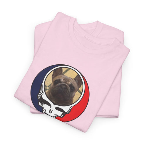 Custom Dog Stealie Unisex Grateful Dead T-Shirt (92)