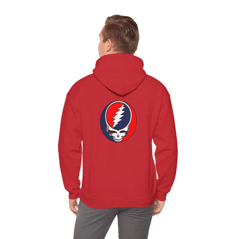 Grateful Dead - Classic Stealie Back Print Grateful Dead Hoodie - StealieShop