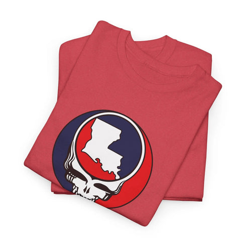 Louisiana Map Stealie Grateful Dead Grateful Dead T-Shirt