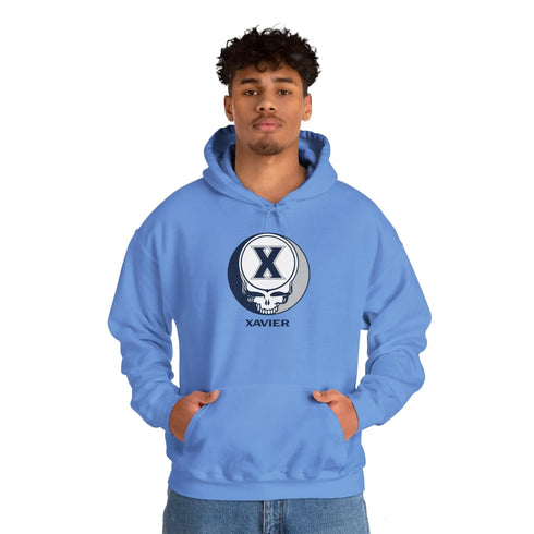 Xavier University Grateful Dead Unisex Heavy Blend Hoodie StealieShop