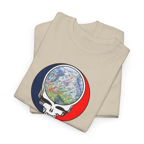 Whitefish Trail Map Stealie Grateful Dead T-Shirt