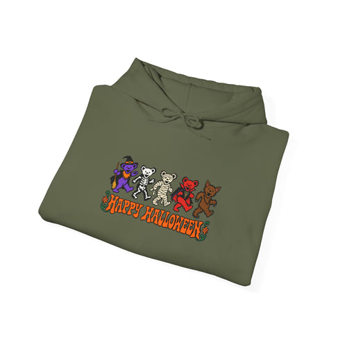 Trick-Or-Treating Bears Premium Unisex Hoodie