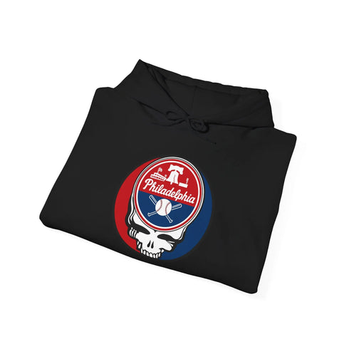 Grateful Dead - Philadephia Baseball Grateful Dead Unisex Heavy Blend Hoodie - MLB - StealieShop