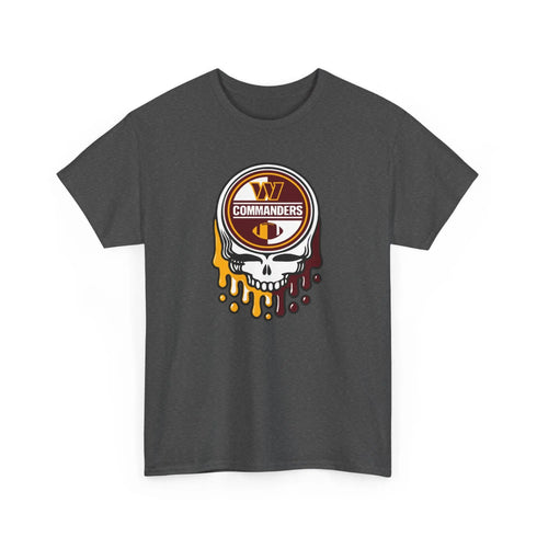 Washington Commanders Grateful Dead Steal Your Face T-Shirt StealieShop