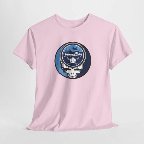 Grateful Dead - Tampa Bay Rays Grateful Dead Steal Your Face T-Shirt - MLB - StealieShop