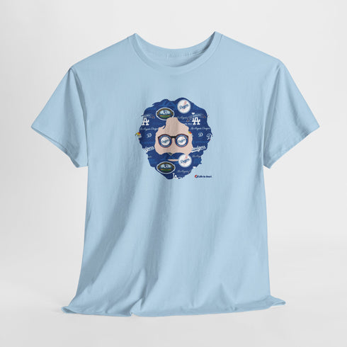 Dodgers Jerry Life is dead.® Unisex Grateful Dead T-Shirt