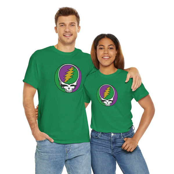 Mardi Gras Grateful Dead T-Shirt StealieShop