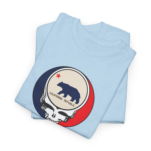 California "Unofficial" State Flag Stealie Grateful Dead T-Shirt