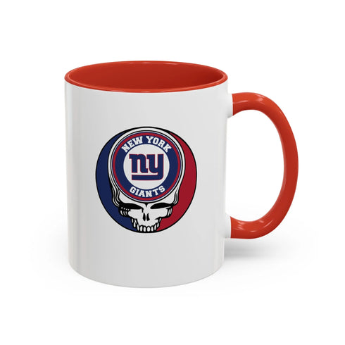 New York Giants Grateful Dead Stealie Coffee Mug (11oz or 15oz) - StealieShop