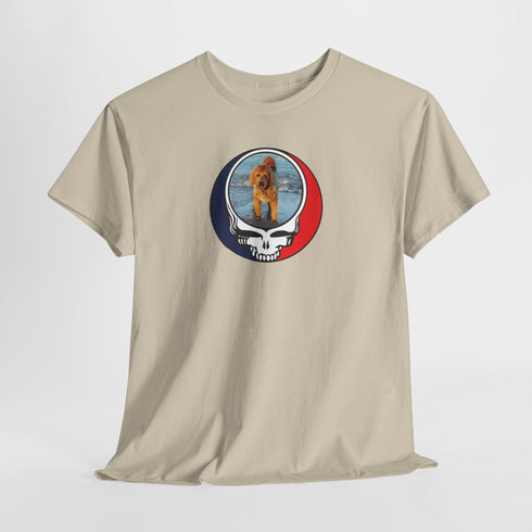 Custom Dog Stealie Unisex Grateful Dead T-Shirt (115)