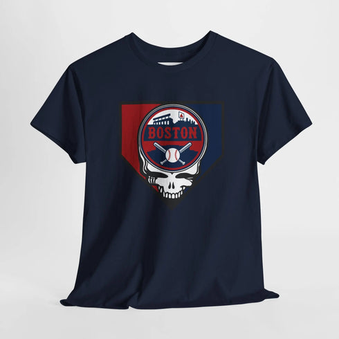Grateful Dead - Home Run Collection: Boston Edition Grateful Dead Steal Your Face T-Shirt - StealieShop