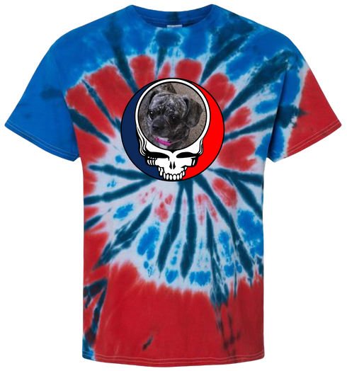 1621 - Custom Stealie Tie-Dye