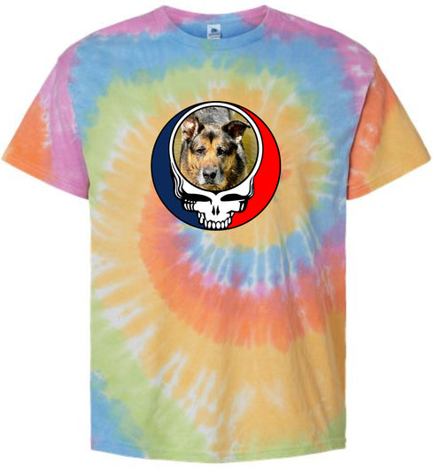 1449 - Custom Stealie Tie-Dye