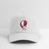 2026 Qatar World Cup Grateful Dead Stealie Dad Hat - white
