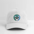 Tulane University Grateful Dead Stealie Dad Hat - white