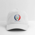 Whitefish Trail Map Stealie Grateful Dead Dad Hat - white