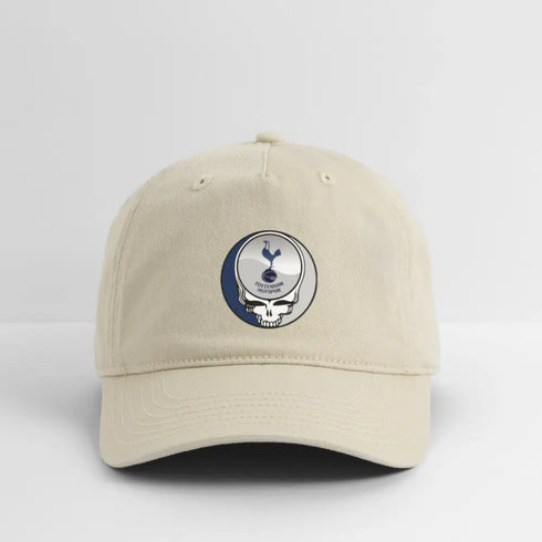 Tottenham Hotspur Grateful Dead Stealie Dad Hat - khaki