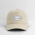 Life is dead. Signature Oval Blue Grateful Dead Stealie Dad Hat - khaki