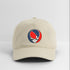 Hawaii Map Stealie Grateful Dead Dad Hat - khaki