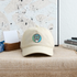 Grey Fox Grateful Dead Stealie Dad Hat - khaki