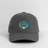 Grey Fox Grateful Dead Stealie Dad Hat - charcoal