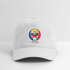2026 Ecuador World Cup Grateful Dead Stealie Dad Hat - white