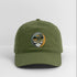 New Hampshire Stealie Grateful Dead Dad Hat - olive green