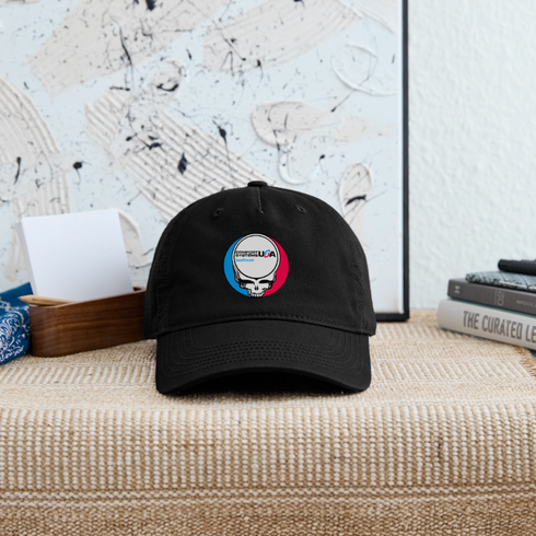 Comfort Systems Stealie Grateful Dead Dad Hat - black