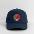 2026 Morocco World Cup Grateful Dead Stealie Dad Hat - navy