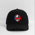 Alaska Map Stealie Grateful Dead Dad Hat - black