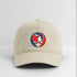 Michigan Map Stealie Grateful Dead Dad Hat - khaki